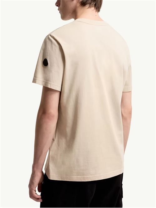 Matt Black T-shirt MONCLER | L10918C0002289AYW216