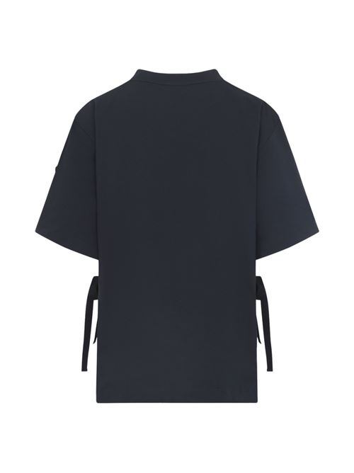 T-shirt with embroidery MONCLER | L10938C0004489B8U742
