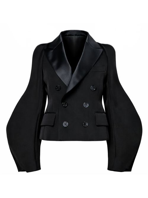 Double-breasted double-face jacket SACAI | 2608277001