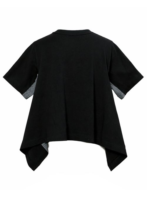 Lightweight denim T-shirt SACAI | 2608349001