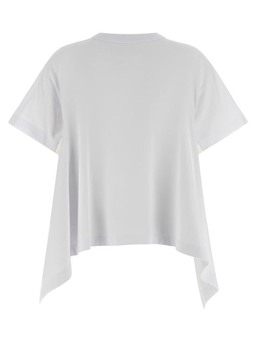 Lightweight denim T-shirt SACAI | 2608349101