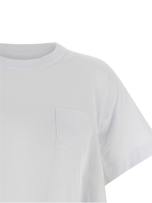 Lightweight denim T-shirt SACAI | 2608349101