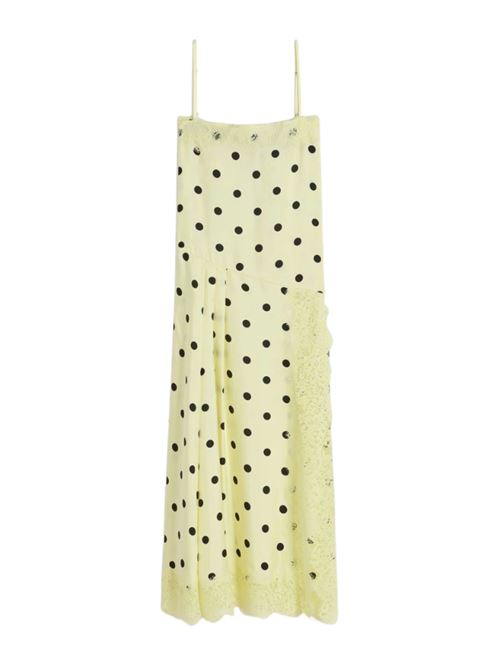 Polka dot dress with lace detail SPORTMAX | 2612221032600SPXCAPO002