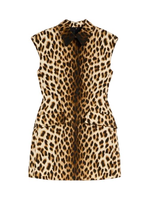 Animal print hourglass dress SPORTMAX | 2612221182600SPXLONZA001