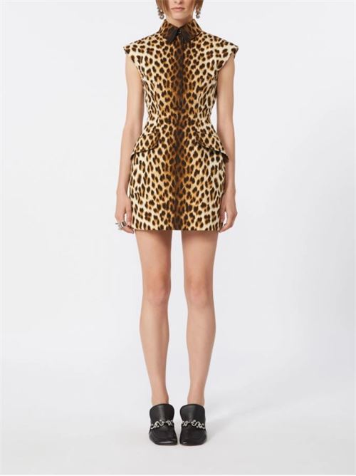 Animal print hourglass dress SPORTMAX | 2612221182600SPXLONZA001