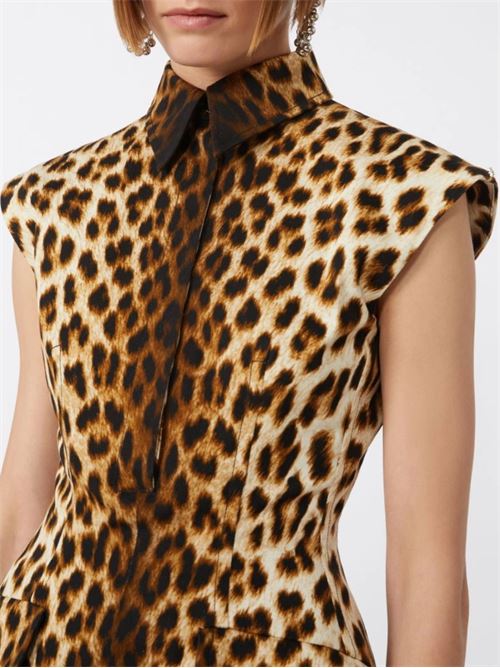 Animal print hourglass dress SPORTMAX | 2612221182600SPXLONZA001