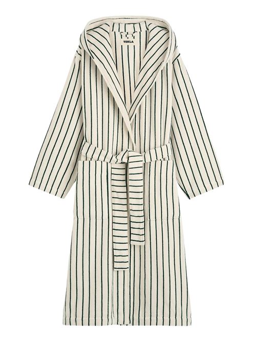 Terry bathrobe TEKLA | HOODEDBATHROBESRACINGGREEN
