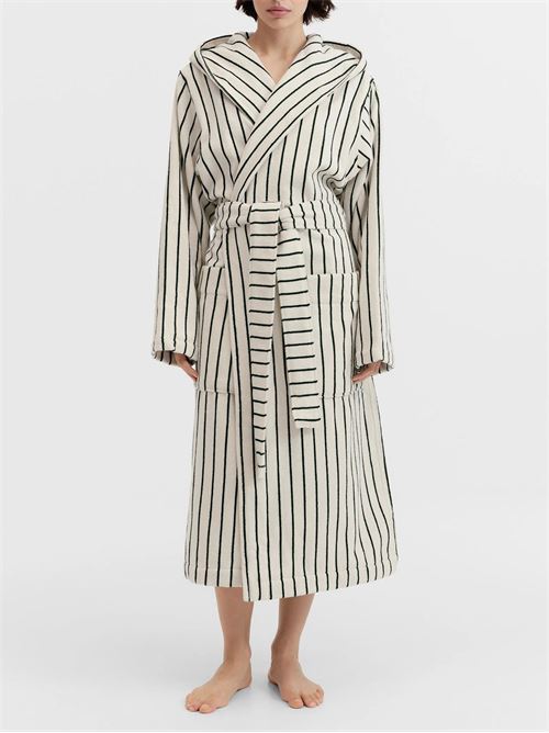 Terry bathrobe TEKLA | HOODEDBATHROBESRACINGGREEN