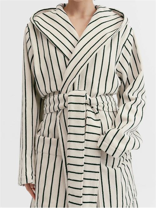 Terry bathrobe TEKLA | HOODEDBATHROBESRACINGGREEN