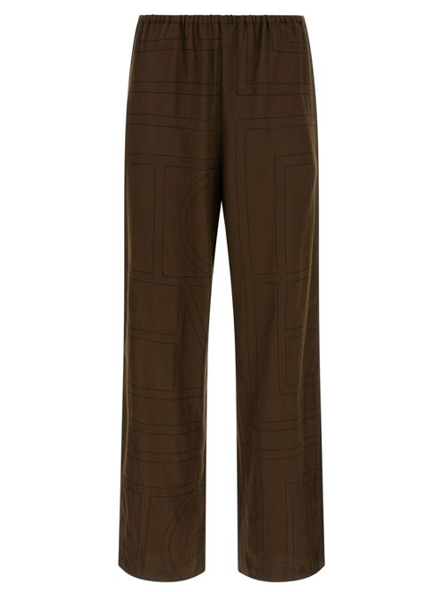 Monogram Pants TOTEME | 241WRB1101FB0080034
