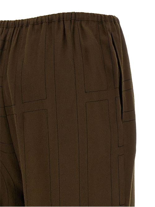 Monogram Pants TOTEME | 241WRB1101FB0080034