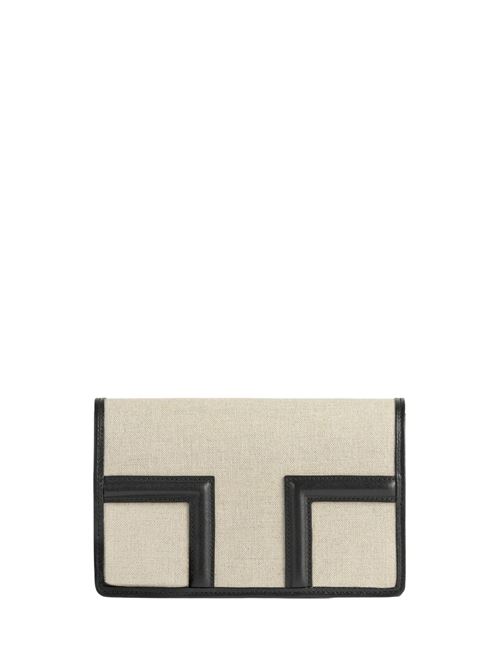 T-flap envelope clutch bag TOTEME | 253WAL0086FB0234116