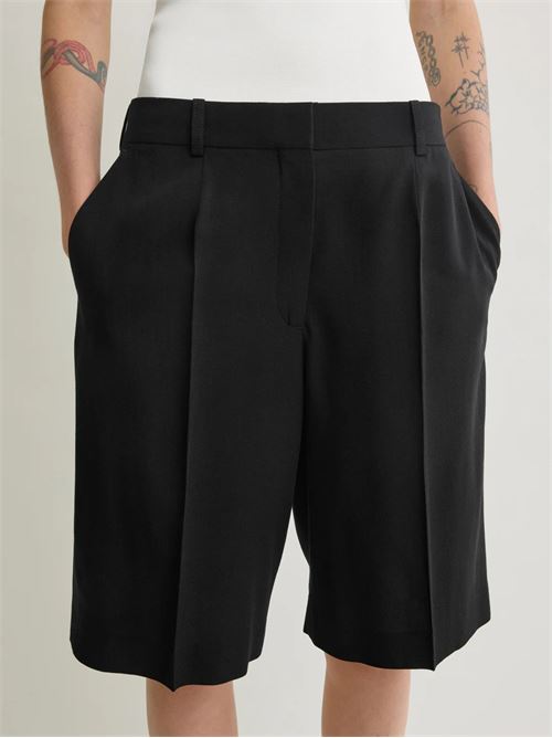 Viscose and wool shorts TOTEME | 262WRB0455FB0475001