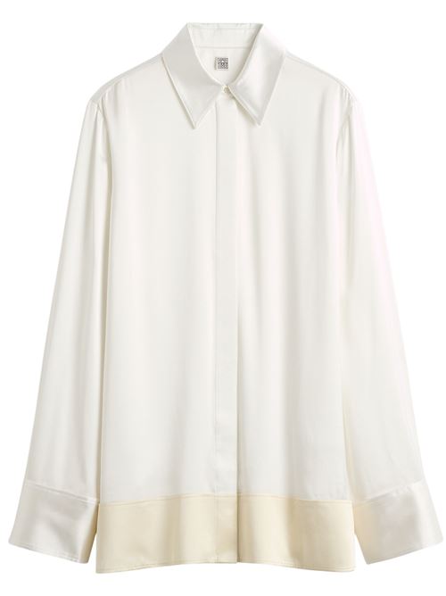 Contrasting shirt TOTEME | 262WRT0720FB0546047