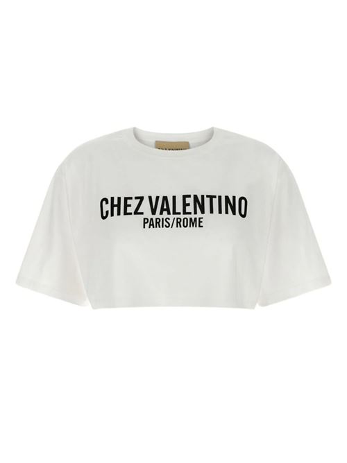 Chez Valentino Crop T-shirt VALENTINO | BMG25QA4S0AN