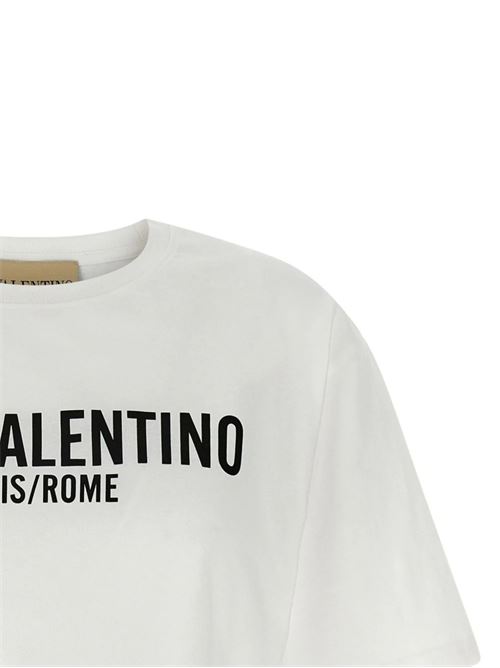 Chez Valentino Crop T-shirt VALENTINO | BMG25QA4S0AN