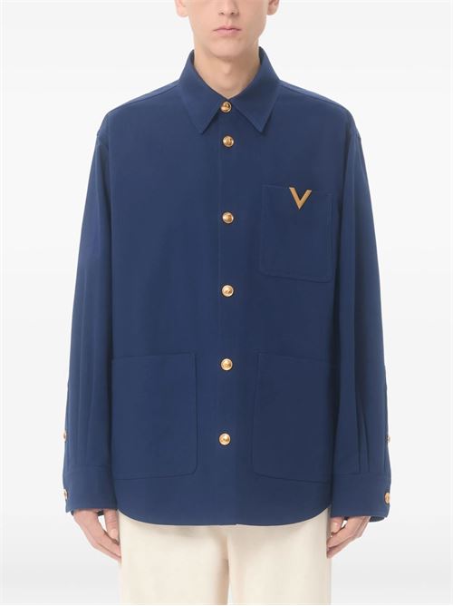 Shirt with VGold VALENTINO | VCIO11ALS788