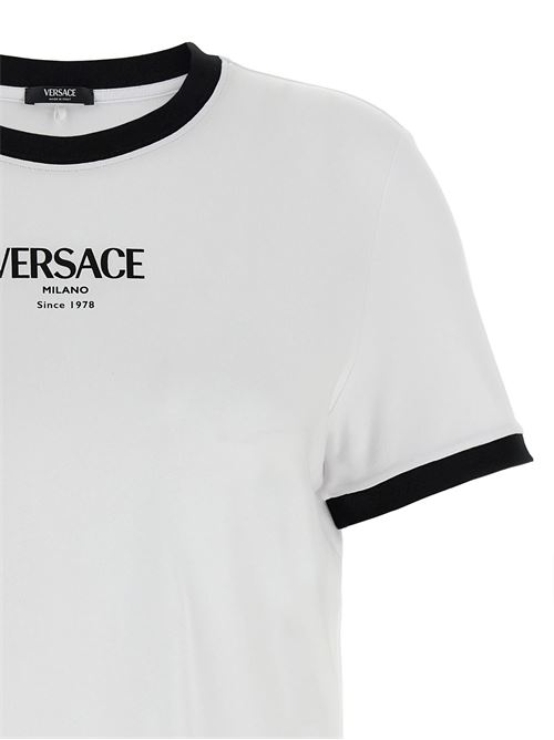 T-shirt with logo VERSACE | 10226561A166852W020