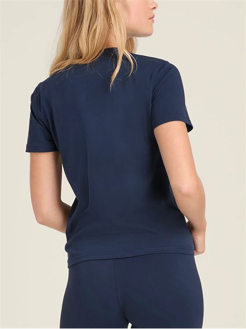 T-shirt con logo WILSON | WW00372431DBCCLASSICNAVY