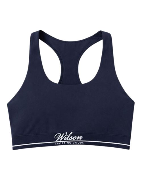 Reggiseno Racerback Doubles WILSON | WW00386411DBCCLASSICNAVY