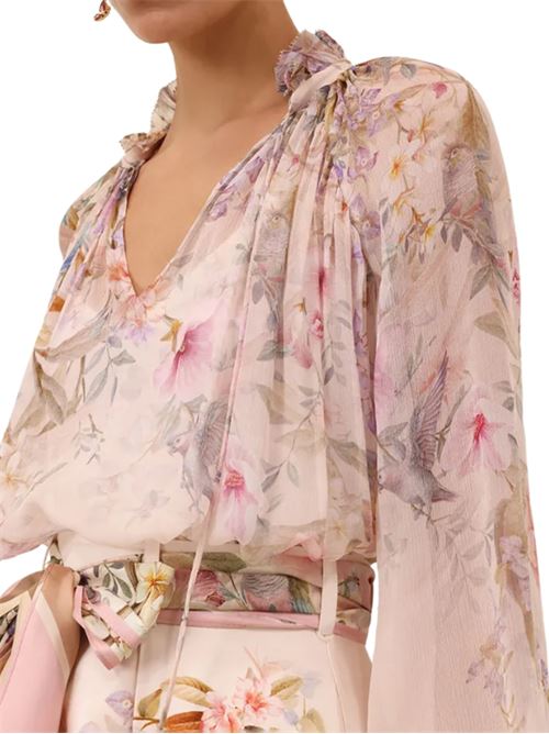 Billow Rebellion Blouse ZIMMERMANN | 0991TC261CRMAV