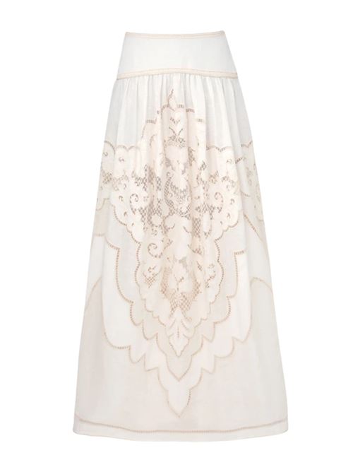 Daylight Long Skirt ZIMMERMANN | 6012SRS263CRM