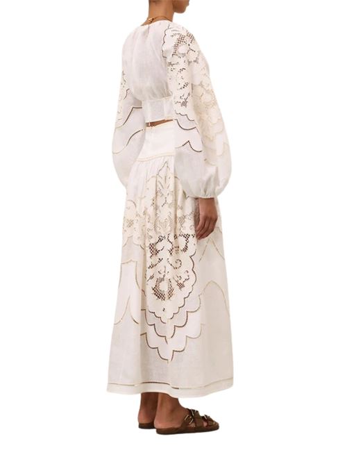 Daylight Long Skirt ZIMMERMANN | 6012SRS263CRM