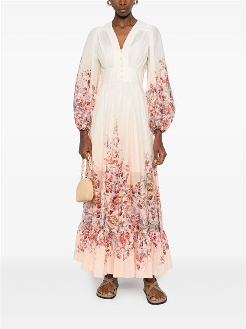 Long floral dress ZIMMERMANN | 6875DRS261IVF