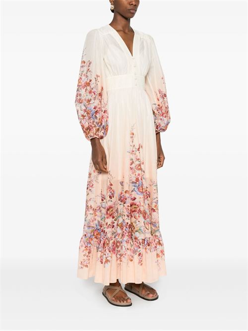 Long floral dress ZIMMERMANN | 6875DRS261IVF