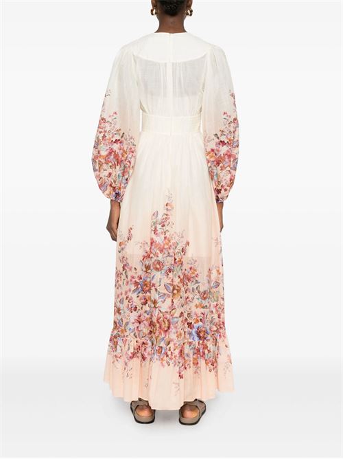 Long floral dress ZIMMERMANN | 6875DRS261IVF
