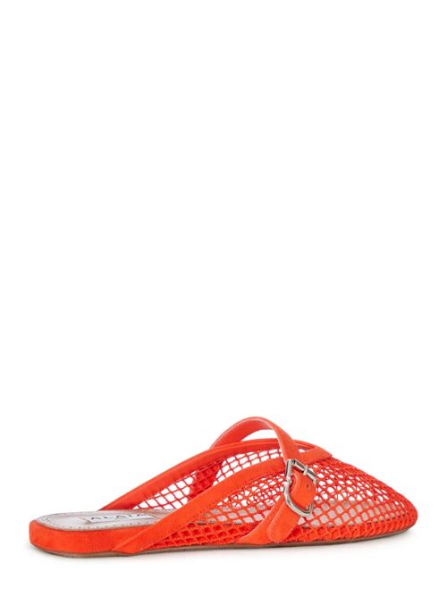 Mule flat in mesh ALAIA | AA3A1035A040U14