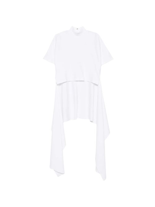 T-shirt asimmetrica ALAIA | AA9I0031J095D000