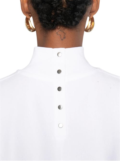 T-shirt asimmetrica ALAIA | AA9I0031J095D000