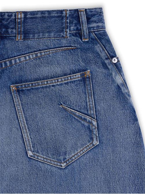 Jeans Rodeo faded wide-leg ALAIA | AA9P1406D020DA20