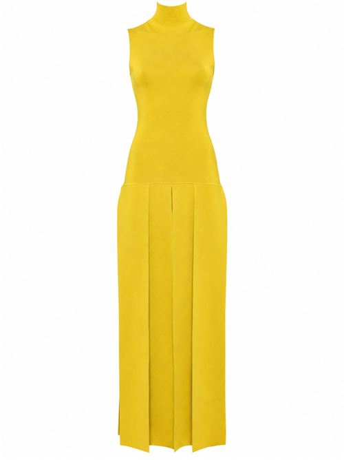 Maxi abito plissettato ALAIA | AA9R3148K224D244