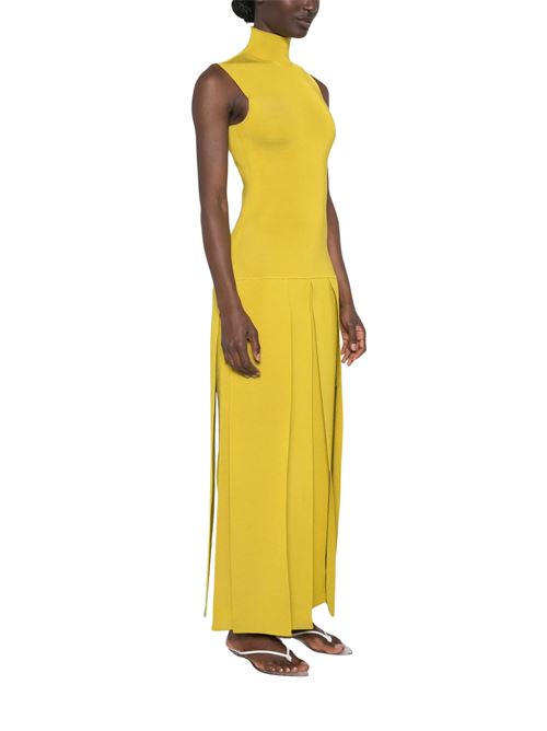 Maxi abito plissettato ALAIA | AA9R3148K224D244