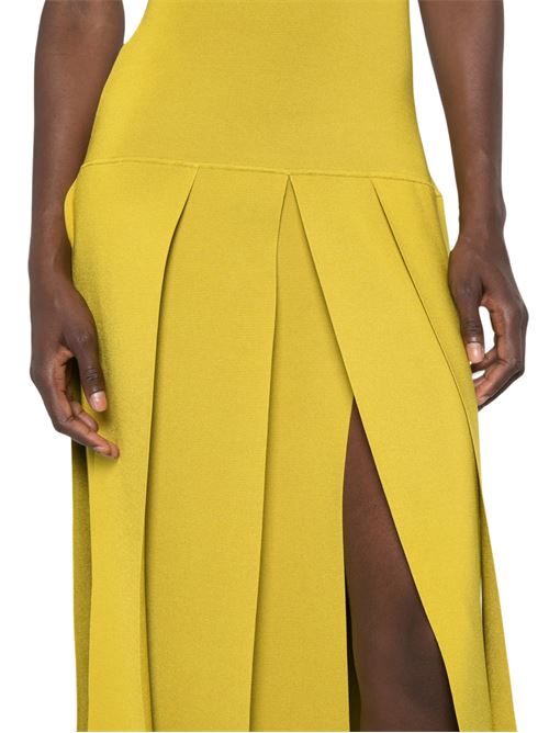 Maxi abito plissettato ALAIA | AA9R3148K224D244