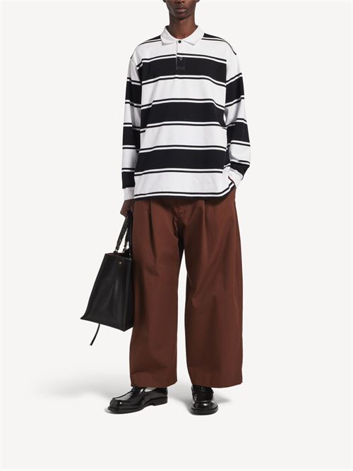 Polo a righe BALENCIAGA | A00189TUVW71070