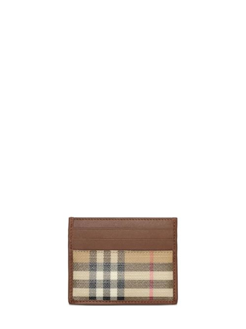 Portacarte check BURBERRY | 8128825A7026