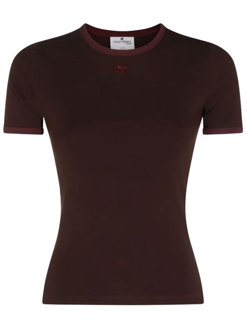 T-shirt con logo COURRÈGES | 125JTS017JS0203B265