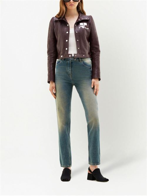 Giacca in vinile riedition COURRÈGES | PERCBL005VY00144010