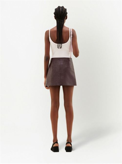 Mini gonna in vinile riedition COURRÈGES | PERCJU001VY00144010