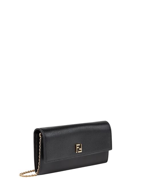 Portafoglio Continental chain FENDI | 8M0587B08EF0QA1