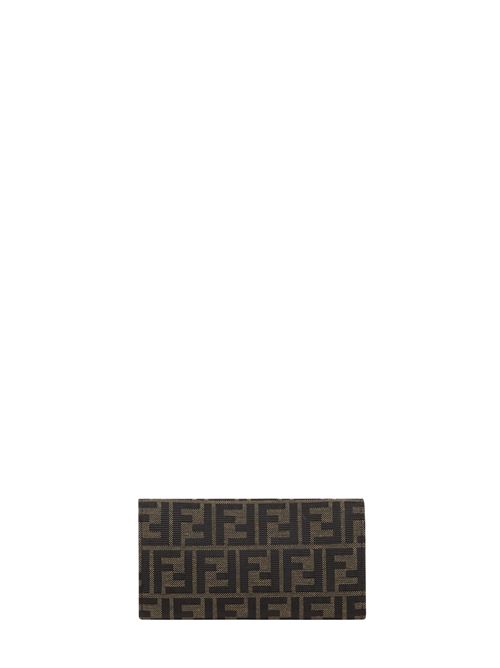 Portafoglio Continental chain tube FENDI | 8M0596B1JYF0VAT