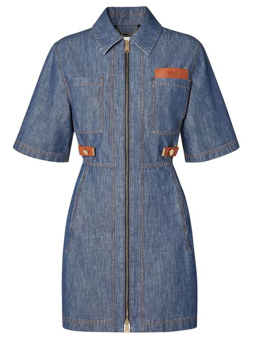 Abito corto FENDI | FLD576AW8HF0QB0
