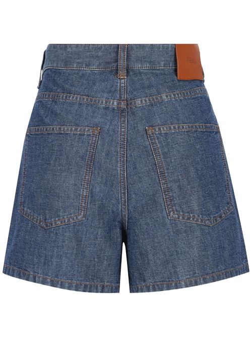 Short con applicazione FENDI | FLP861AW8HF0QB0