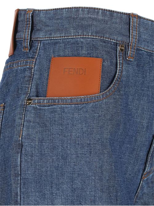 Short con applicazione FENDI | FLP861AW8HF0QB0
