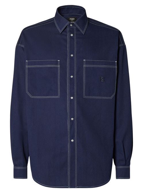 Camicia in cotone FENDI | FS1368B162F0QA2