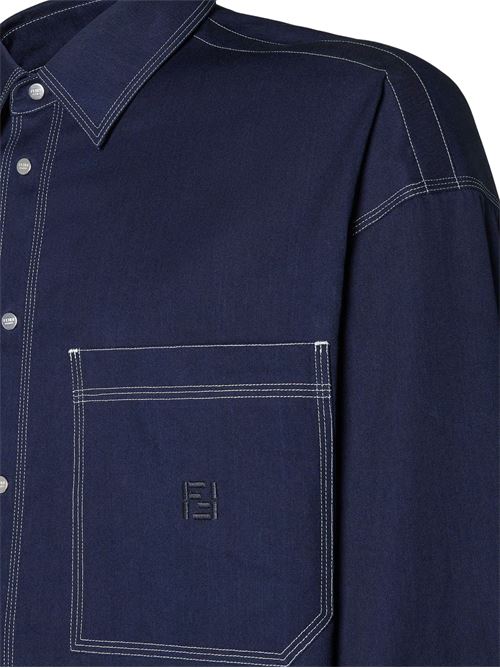 Camicia in cotone FENDI | FS1368B162F0QA2