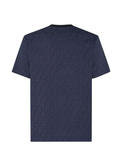 T-shirt in cotone FENDI | FY0936AUR1F0QA2